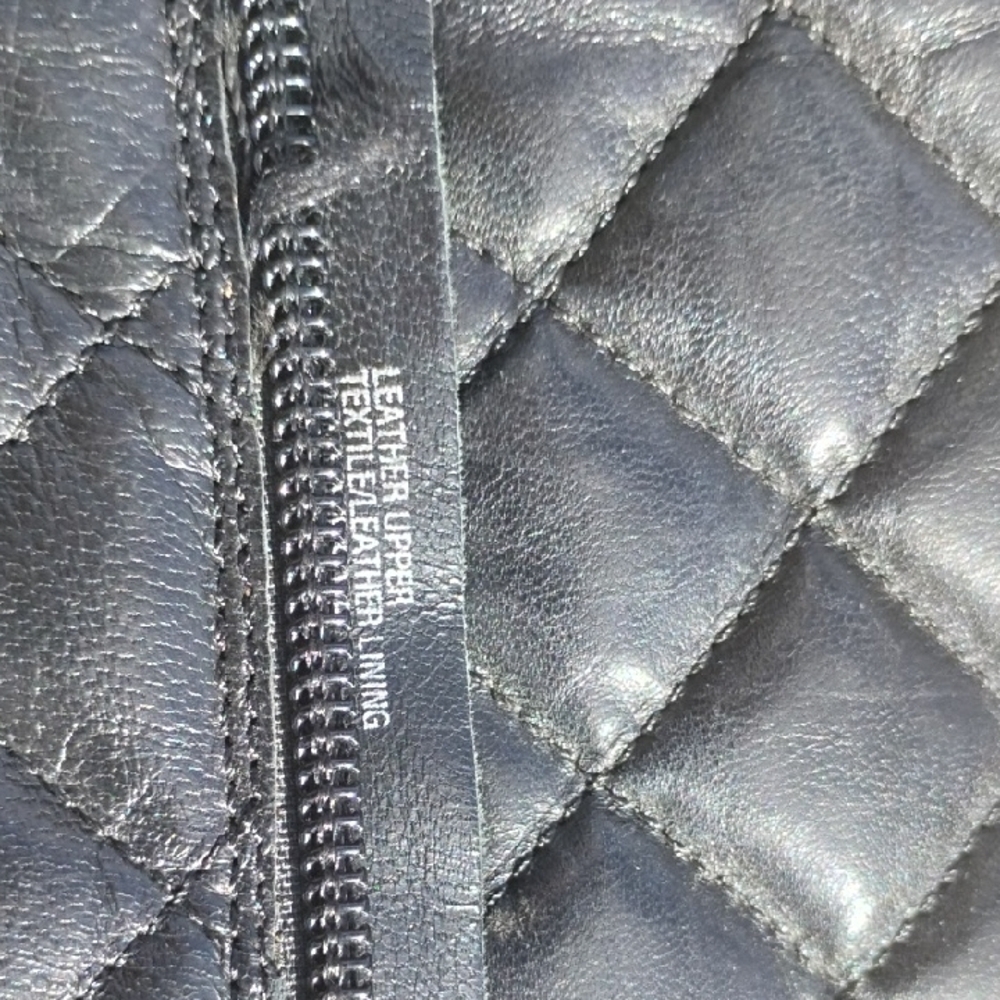 Corso Como Quilted Over the Knee Boots - Dark Blue - Picture 6 of 6